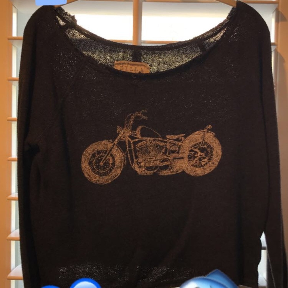 Off the shoulder sweater
